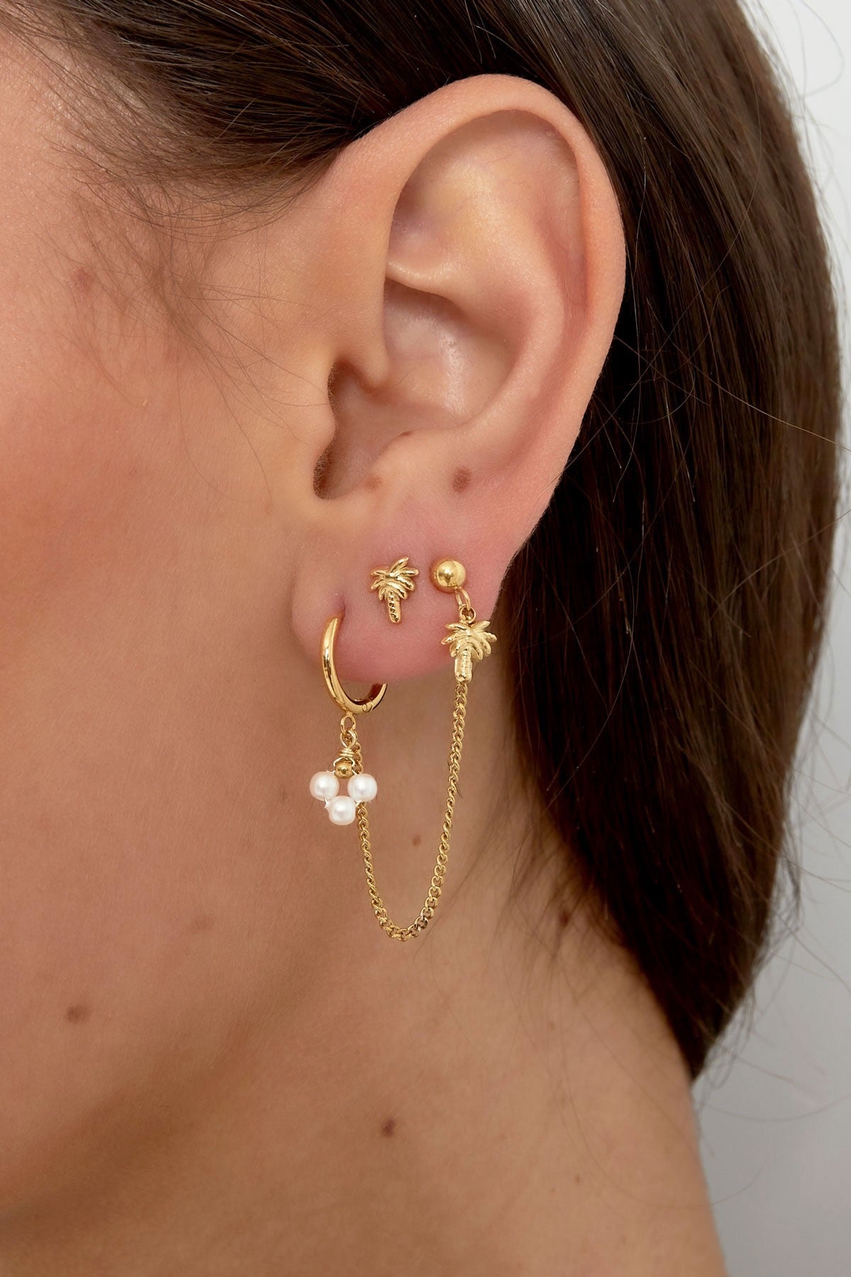 Oorknopjes palmboompjes