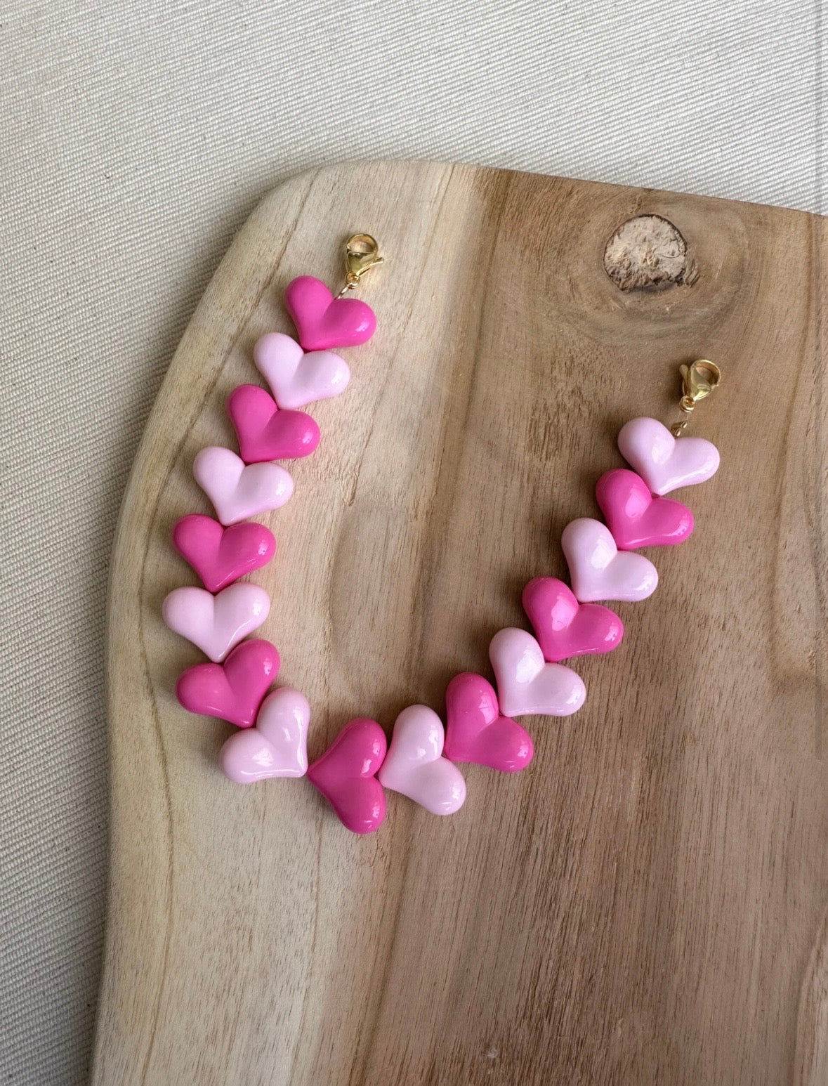 Telefoon koord - lichtroze/roze