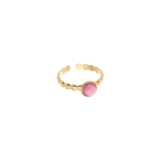 Ring roze steentje
