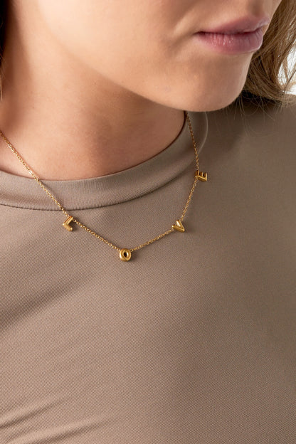 Ketting love letters