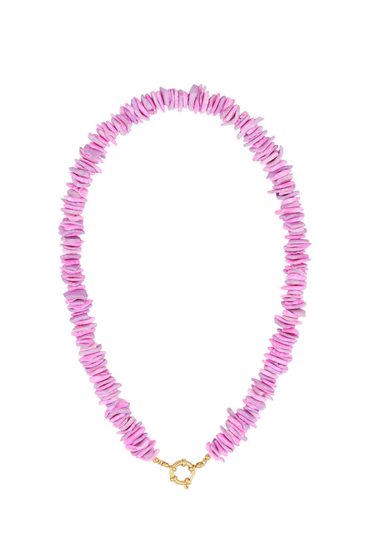 Ketting pink ocean