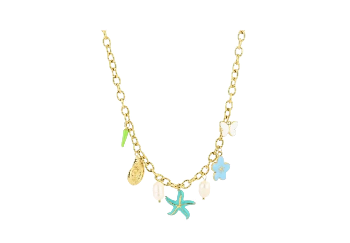 Ketting indigo