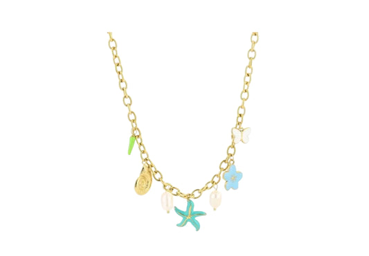 Ketting indigo