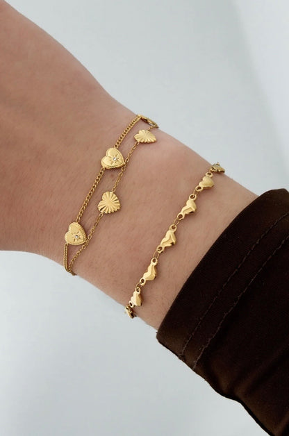 Armband dubbel love
