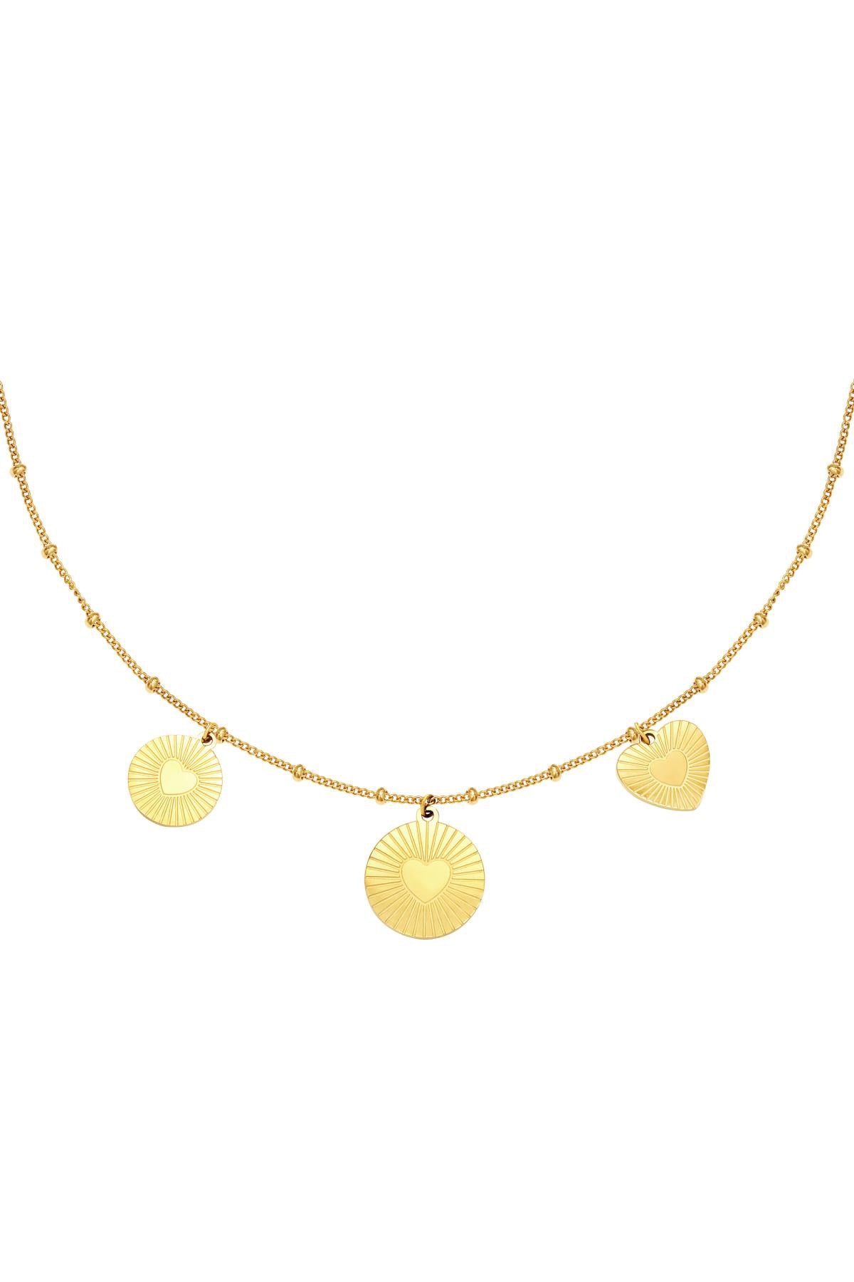 Ketting love coins