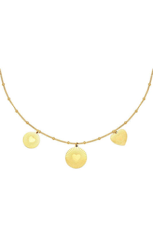 Ketting love coins