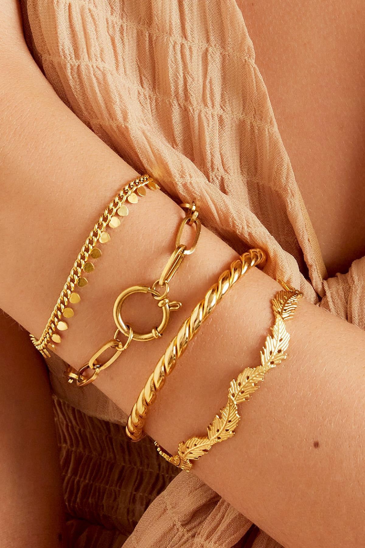 Armband hartjes