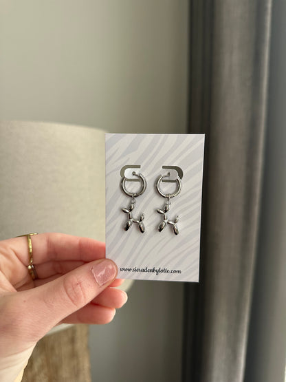 Oorbellen balloon dog