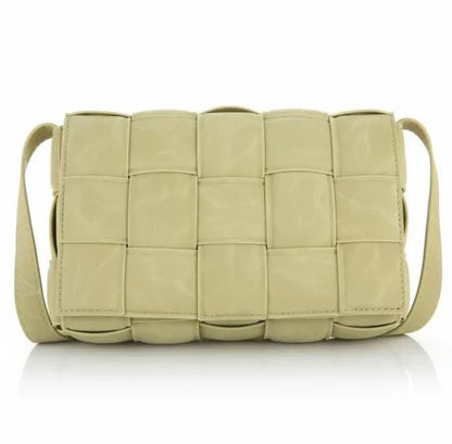 Tas gevlochten - khaki