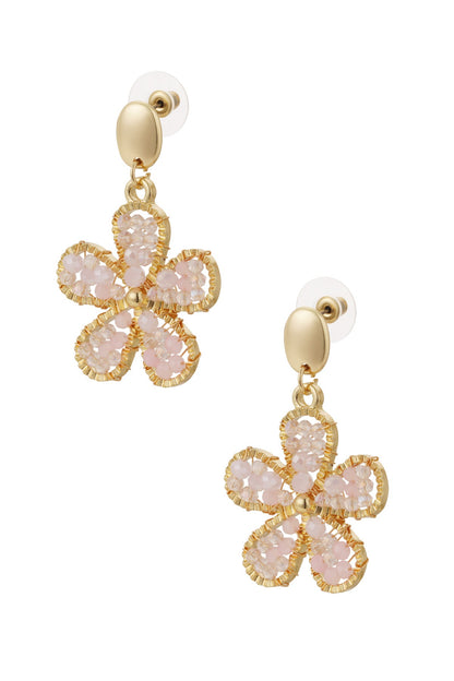 Oorbellen big flowers