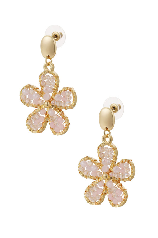 Oorbellen big flowers