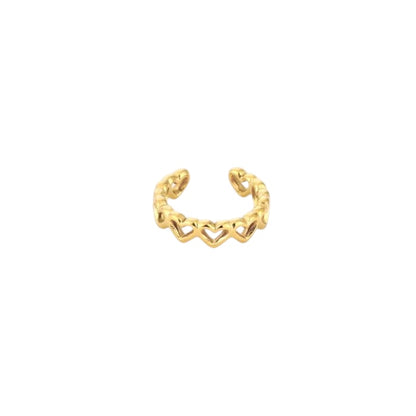 Earcuff hartjes