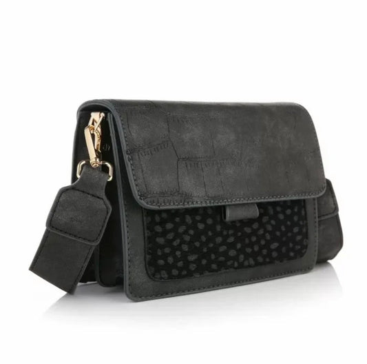 Tas Indiana - zwart/grijs