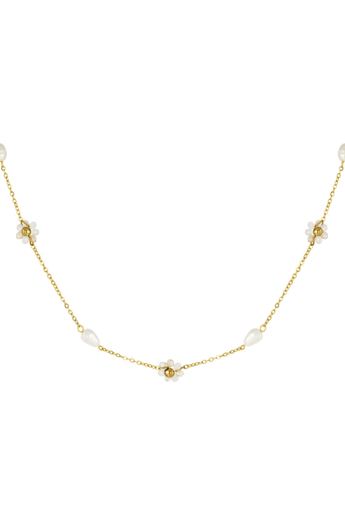 Ketting lente - wit
