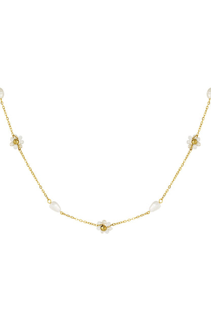 Ketting lente - wit