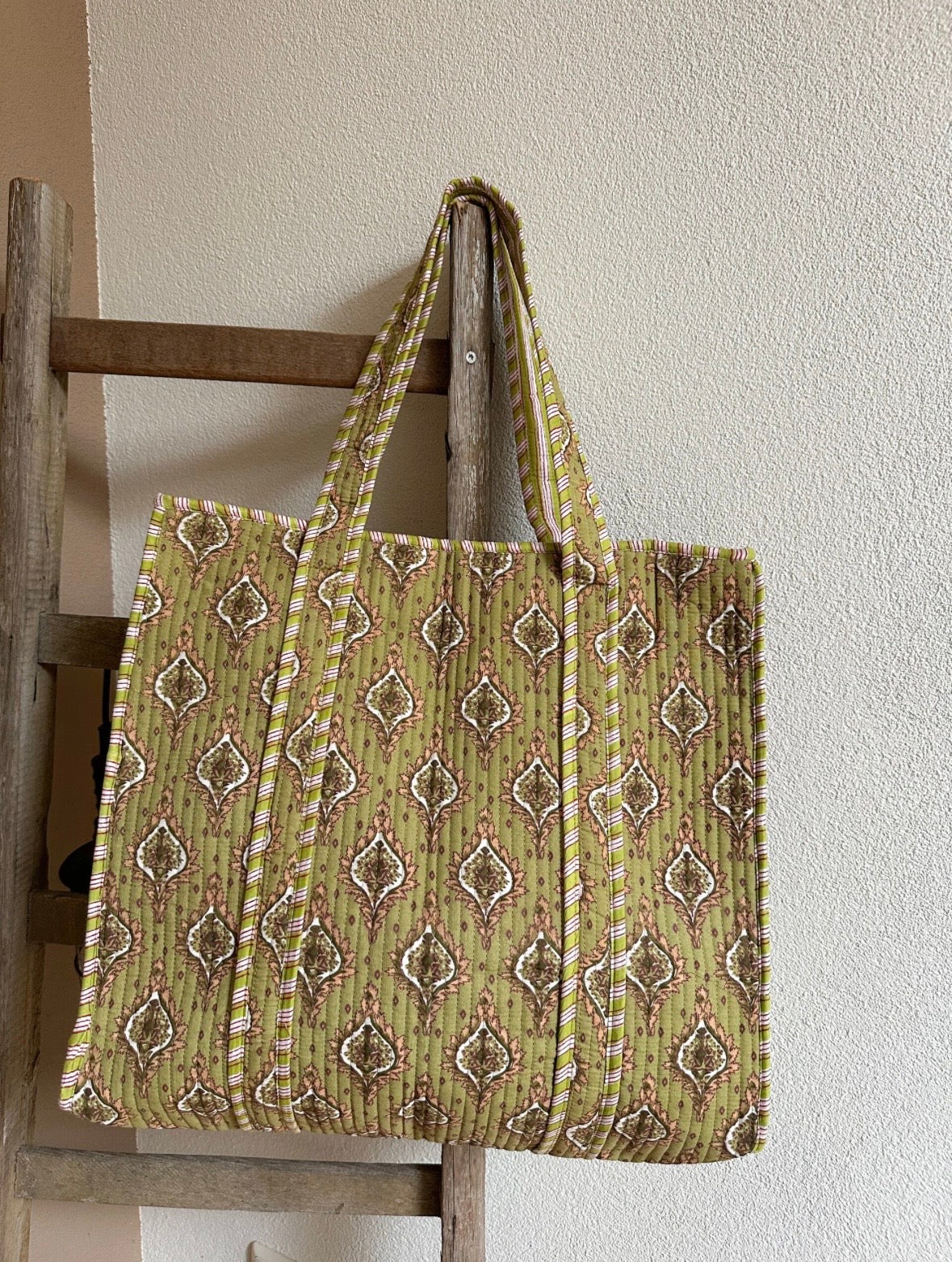 Olivia shopper Nola - groen