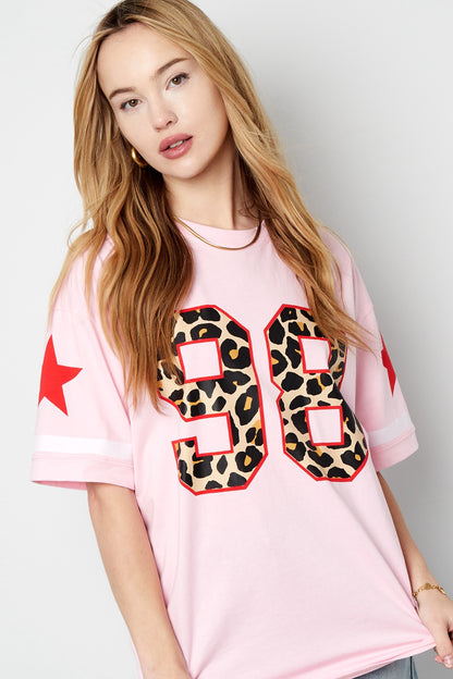 T-shirt Amy - roze