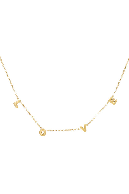 Ketting love letters
