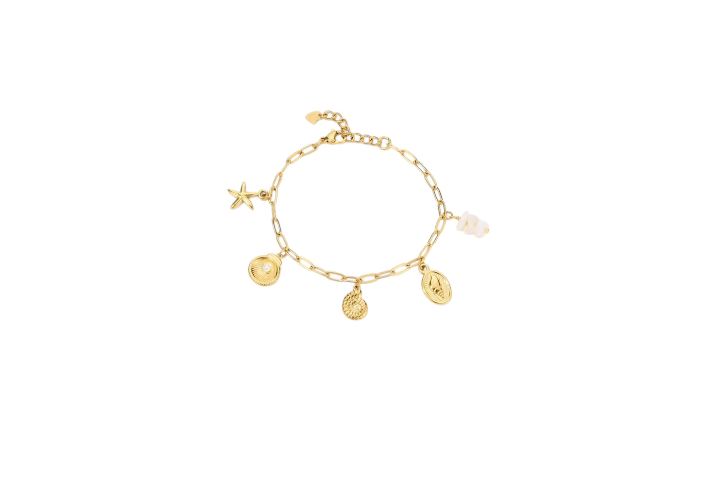 Armband zee bedels