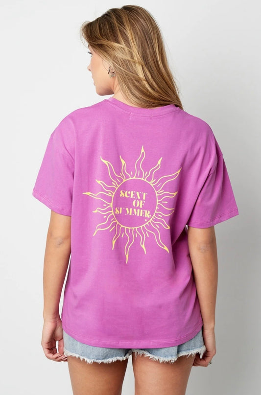 T-shirt scent of summer