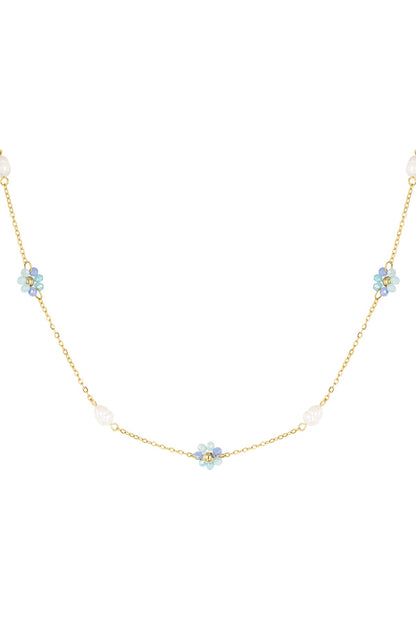 Ketting lente - blauw