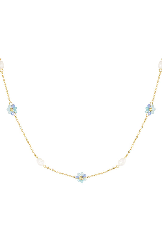 Ketting lente - blauw