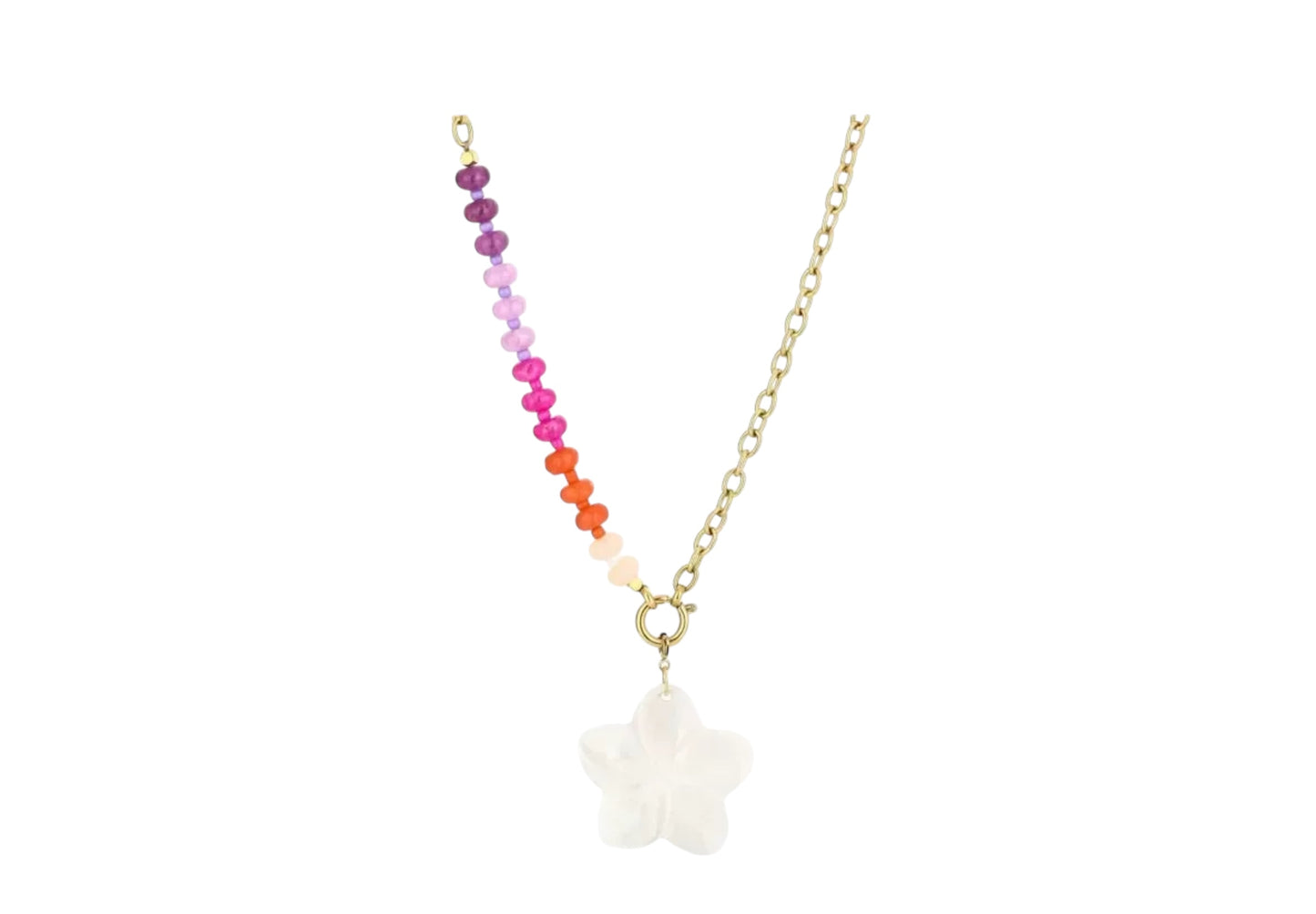Ketting colorful blossom