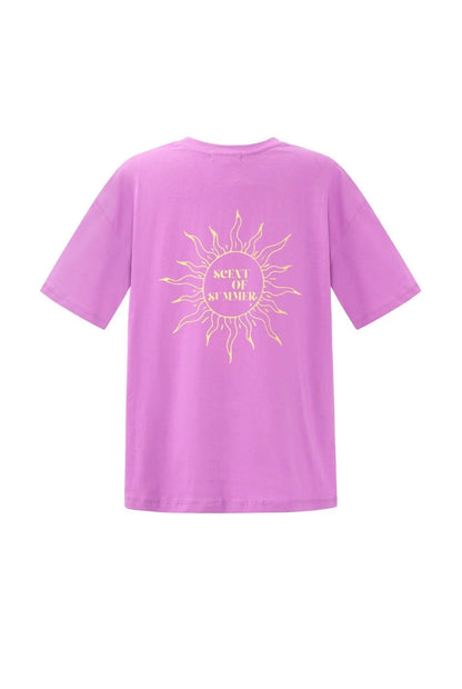 T-shirt scent of summer