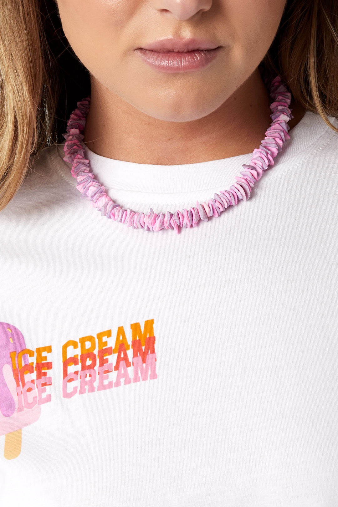 Ketting pink ocean
