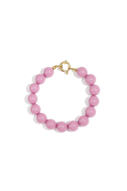 Kralen armband Mila - roze