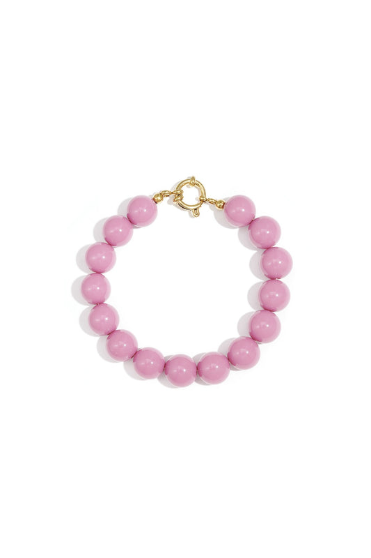 Kralen armband Mila - roze