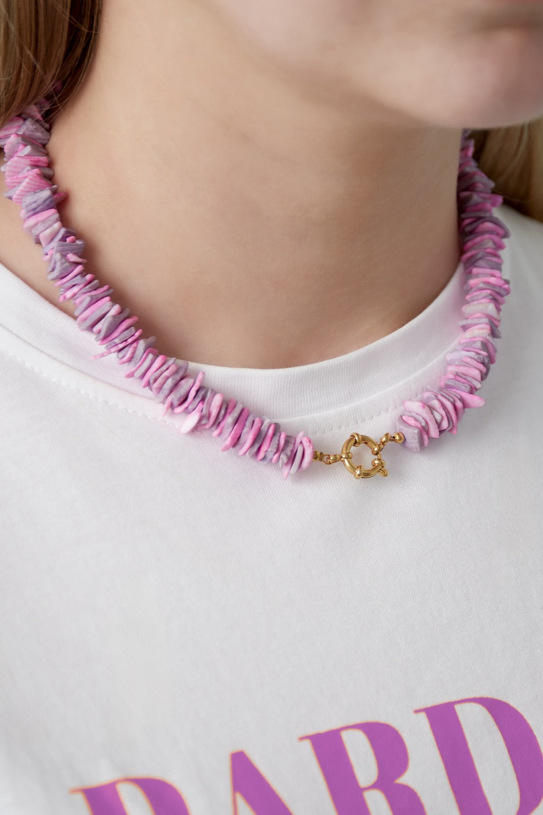 Ketting pink ocean