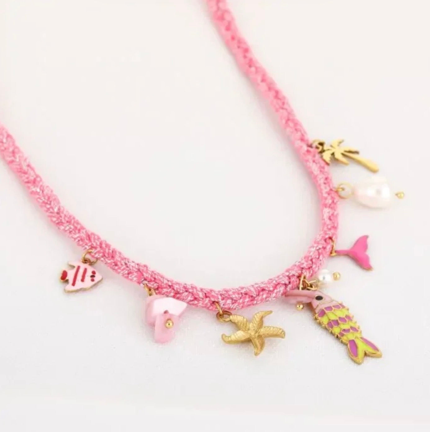 Ketting pink sealife