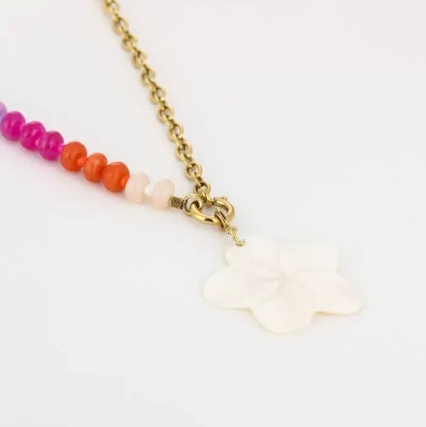 Ketting colorful blossom