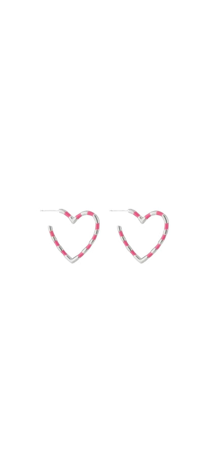 Oorbellen sweet pink
