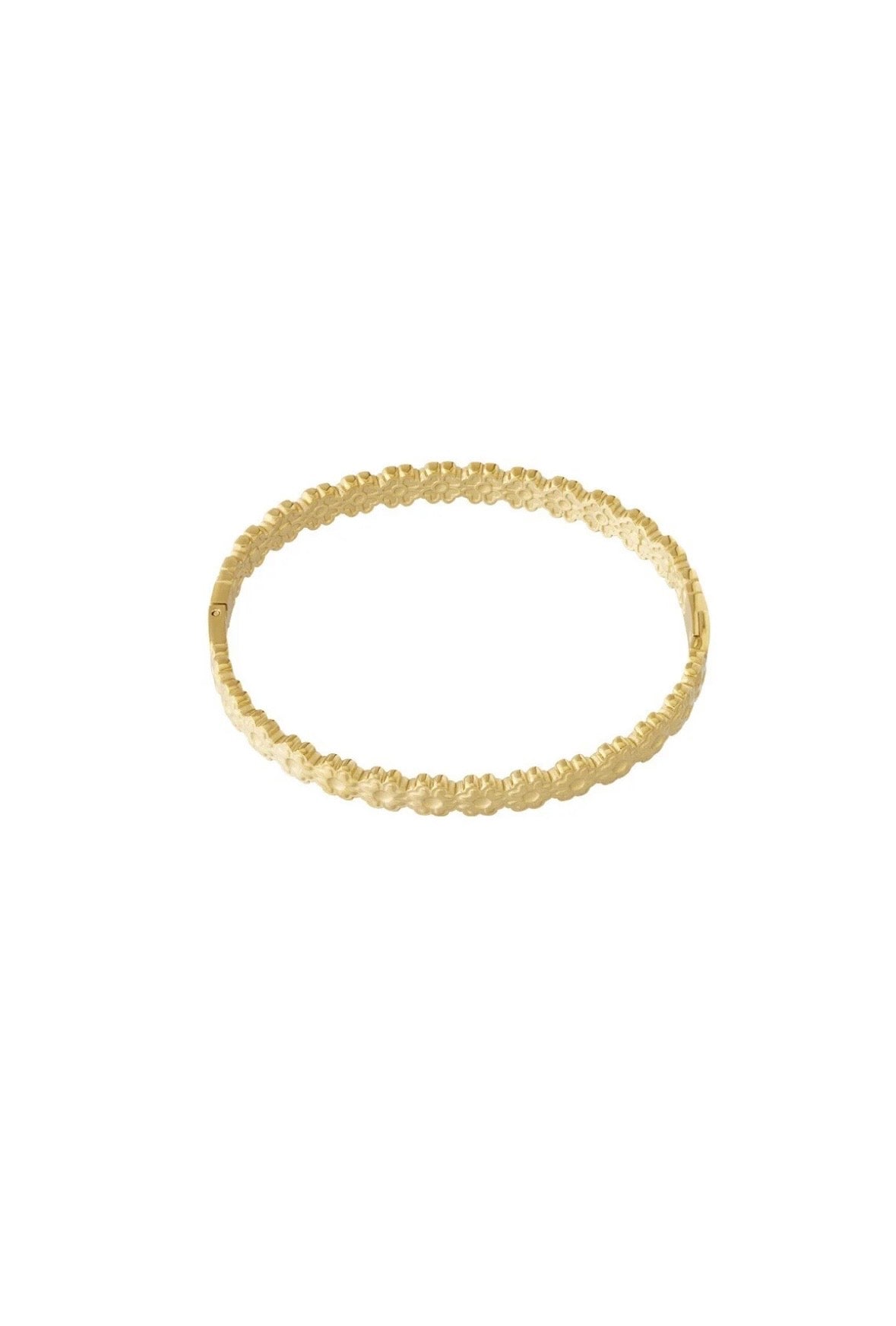 Bangle armband bloemen