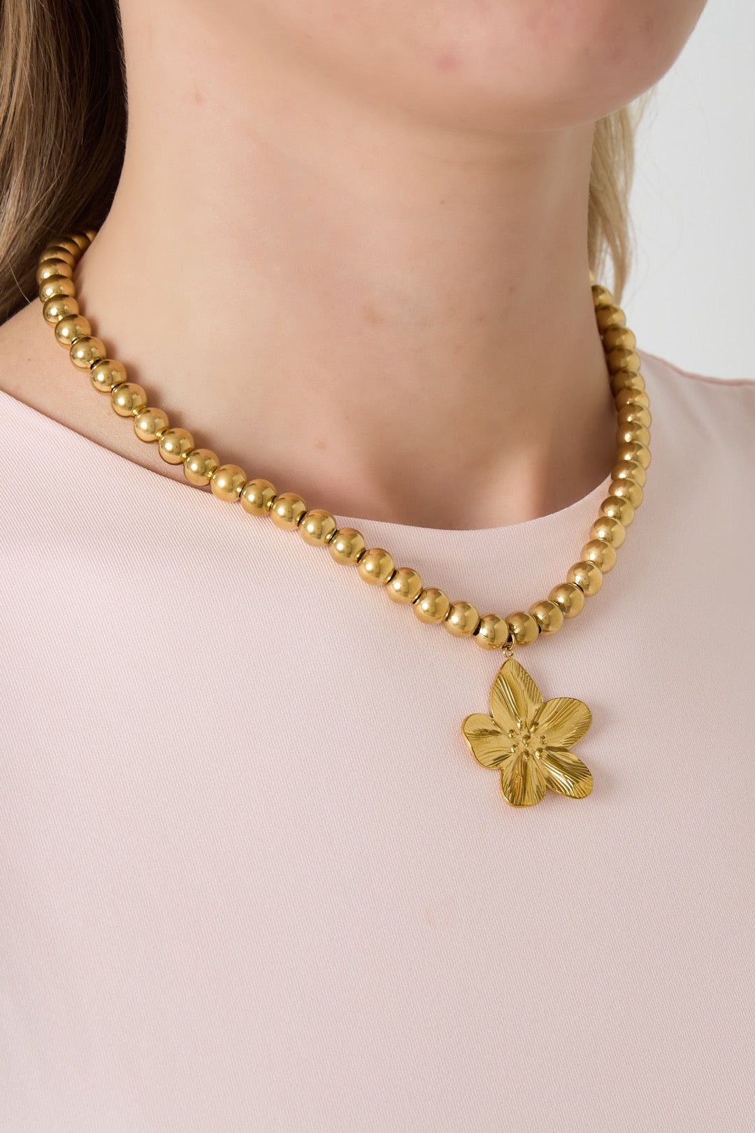 Ketting unique flower