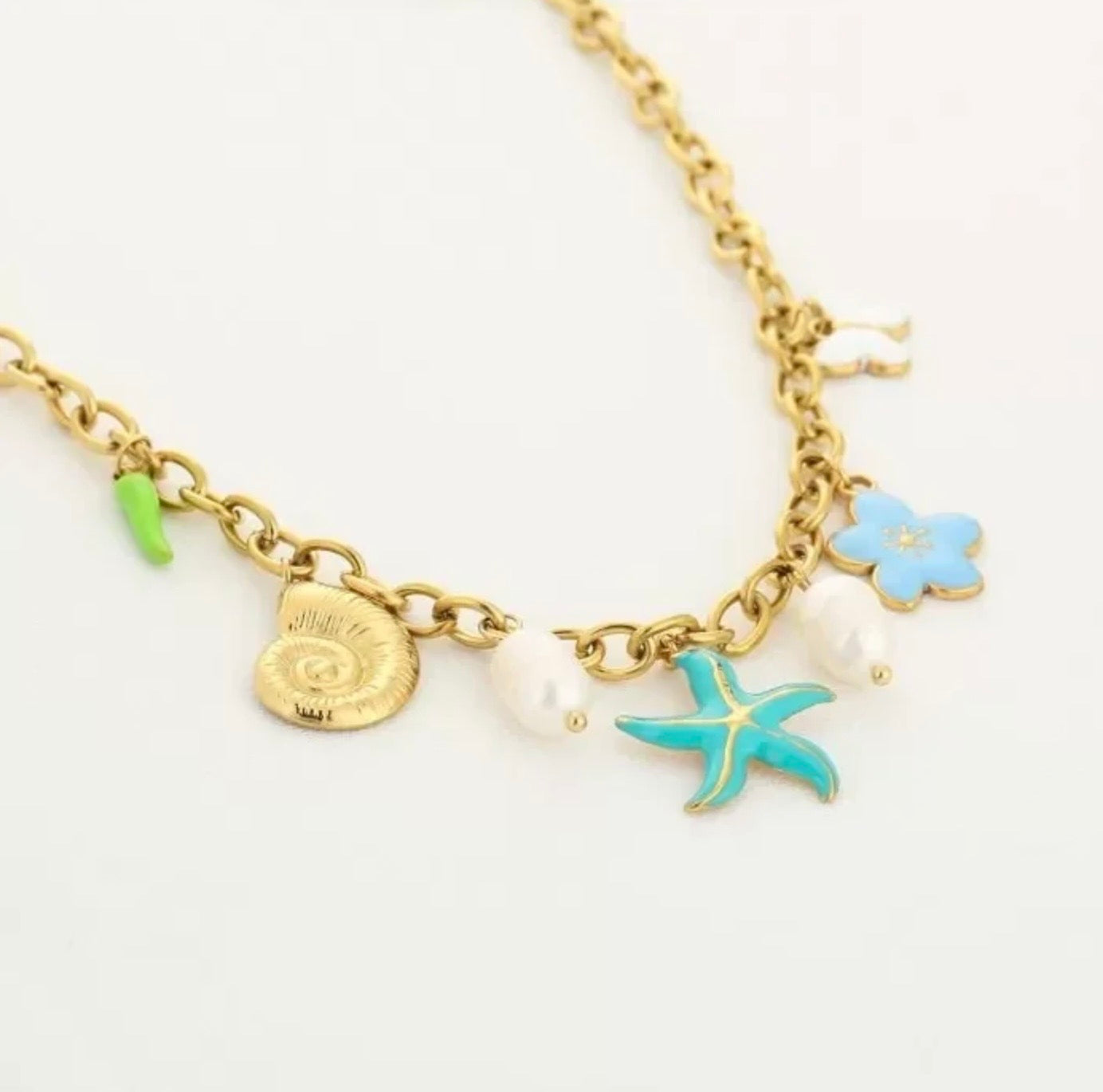 Ketting indigo