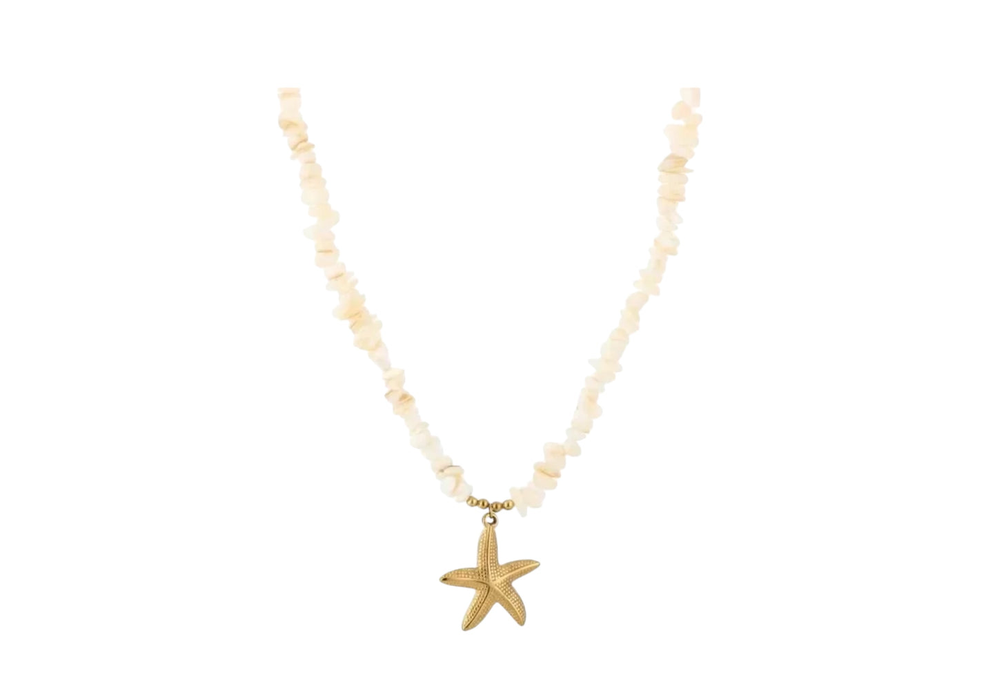 Ketting sunny - parel