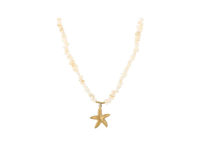 Ketting sunny - parel