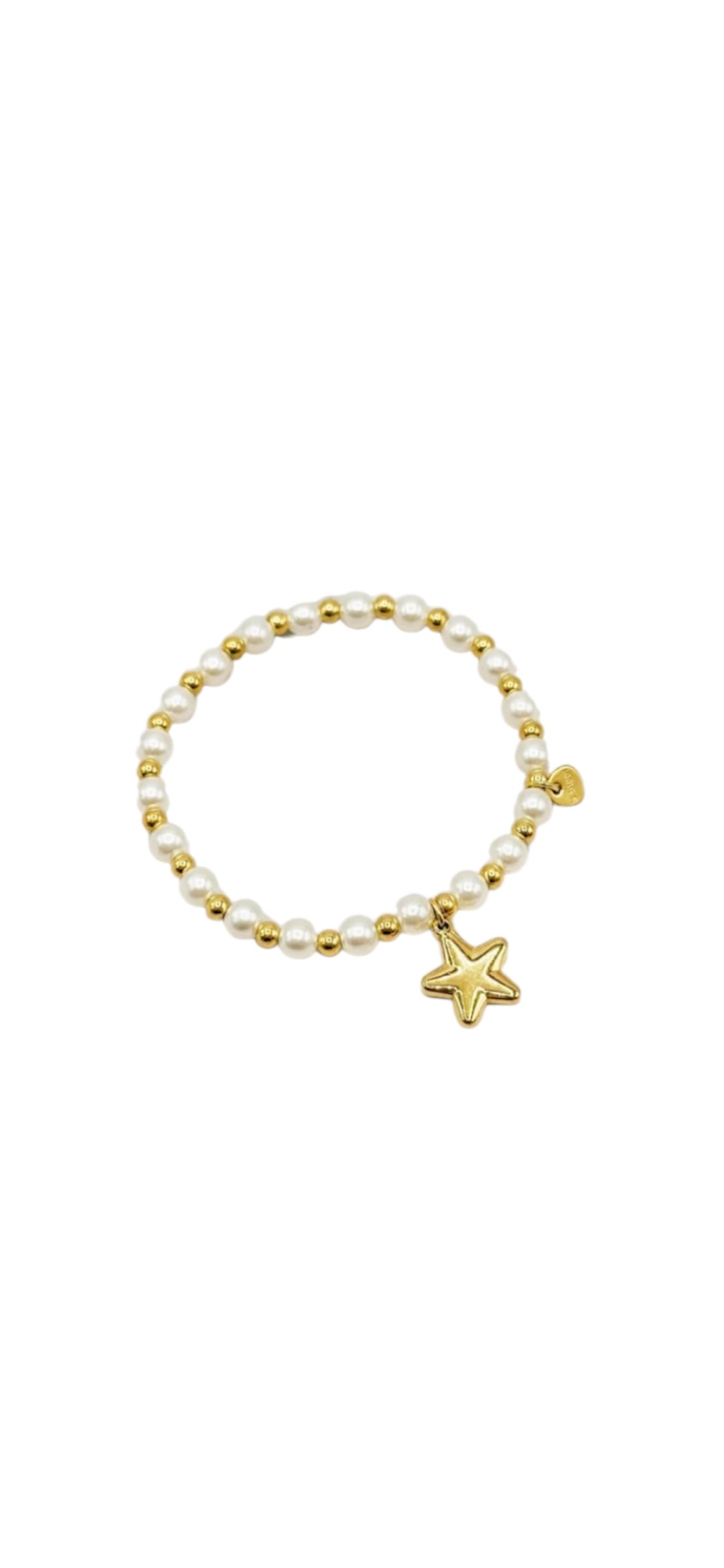 Armband parel met sterretje