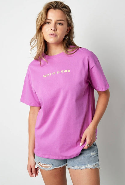 T-shirt scent of summer