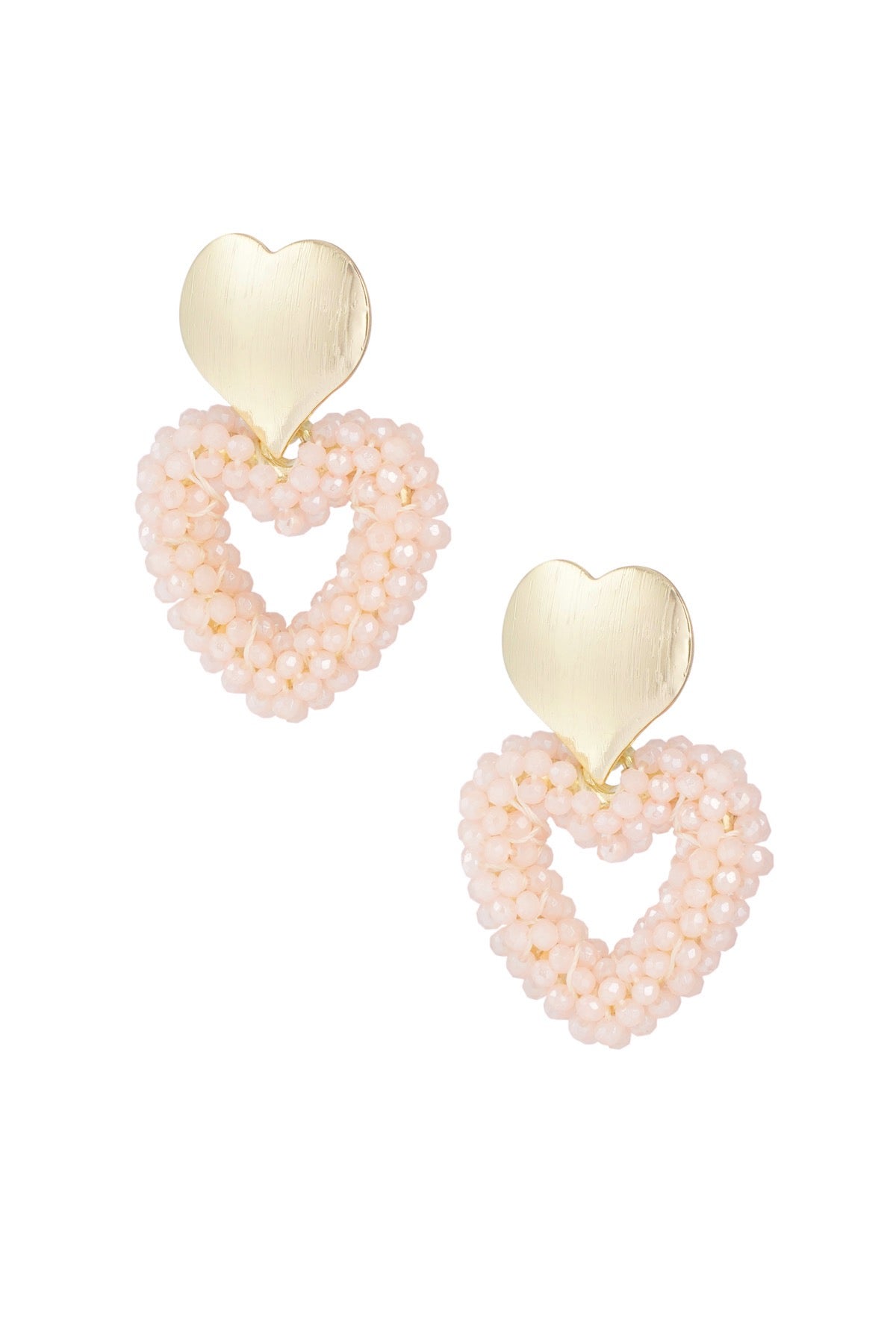 Oorbellen sweet - beige