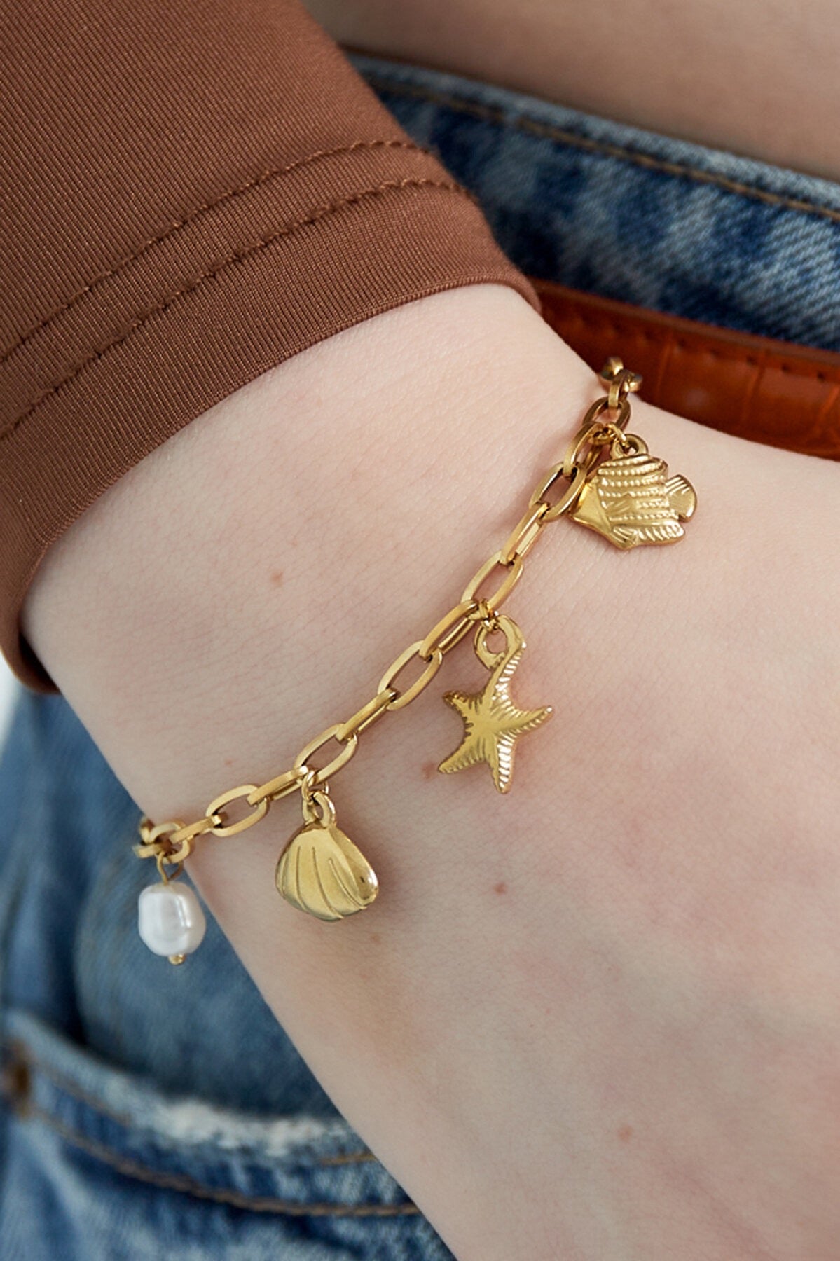 Armband met bedels