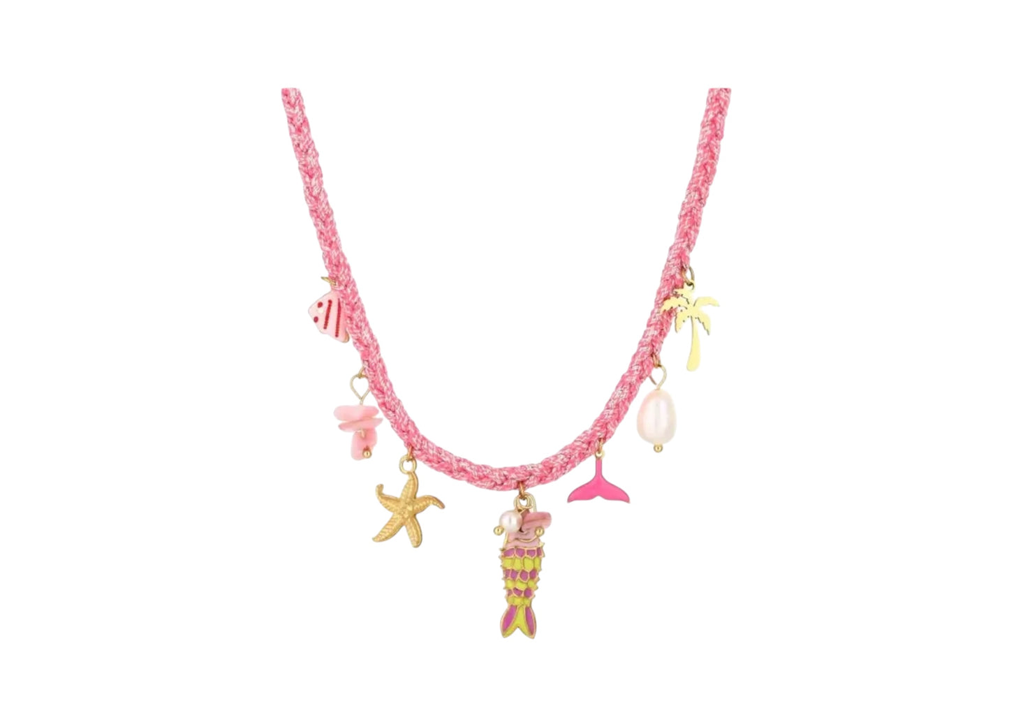 Ketting pink sealife