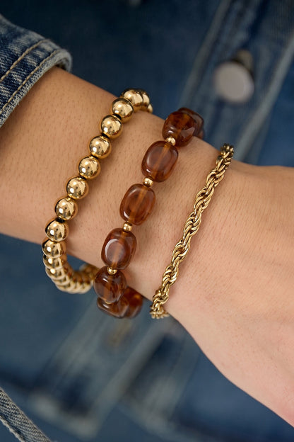Armbanden set Nanna - roze