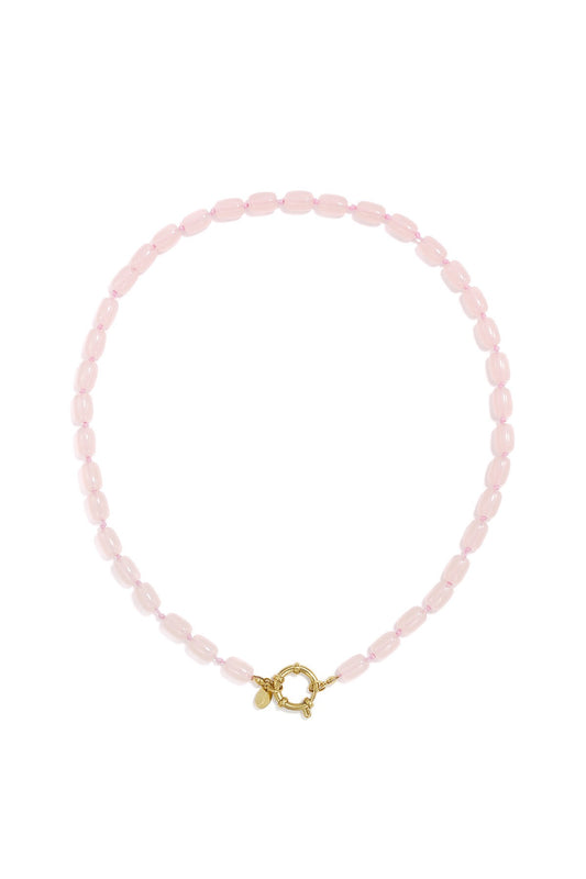 Ketting roze kralen