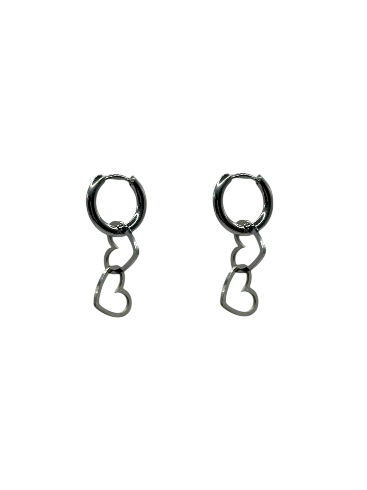 Oorbellen dubbel love